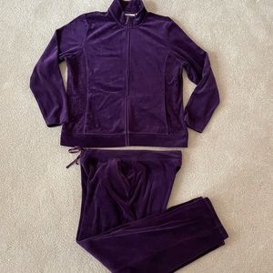 Ladies Velour Jogging Set